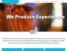 Tablet Screenshot of bramsonproductions.com